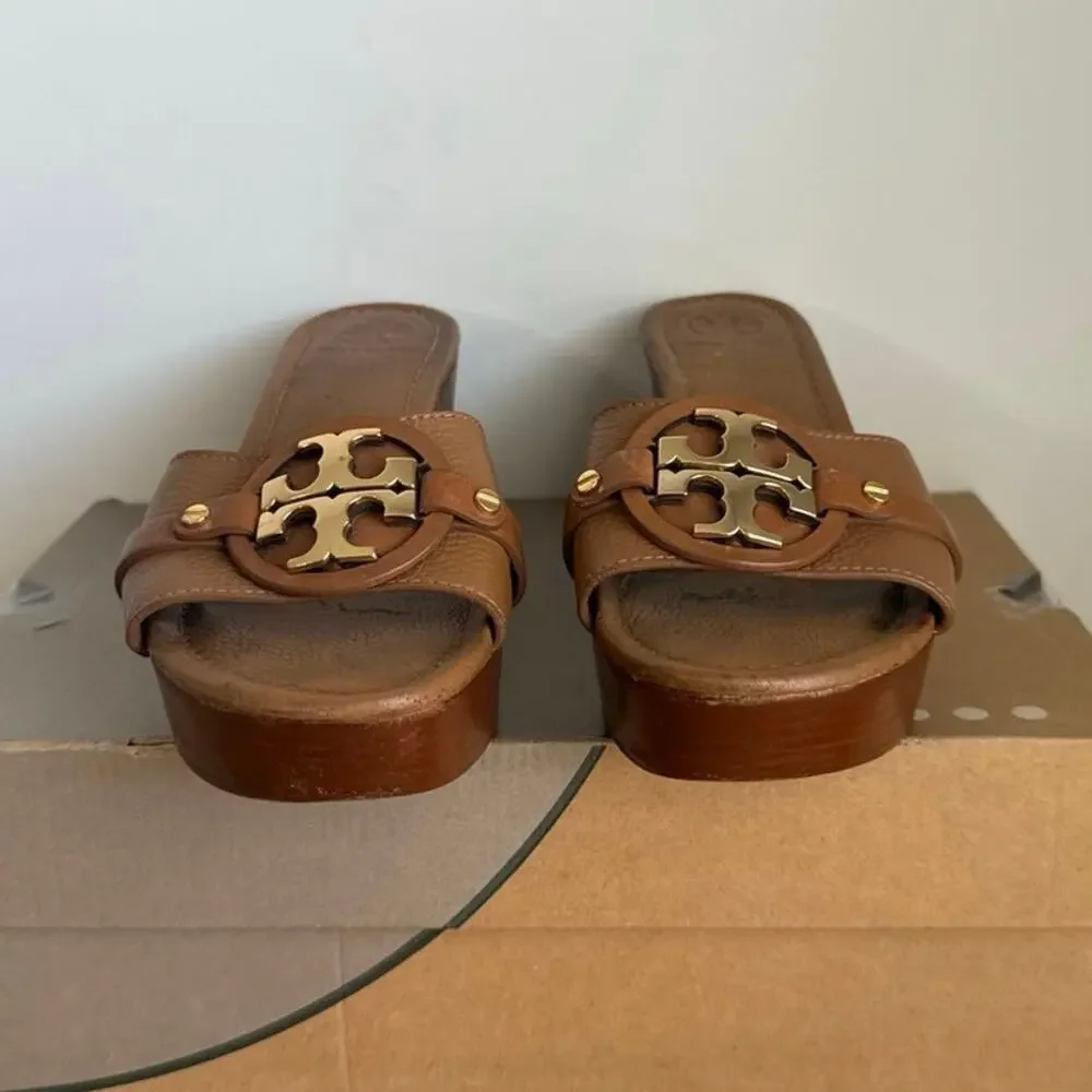 Tory Burch Patti Women Wedge Heel Sandals- SZ 8.5